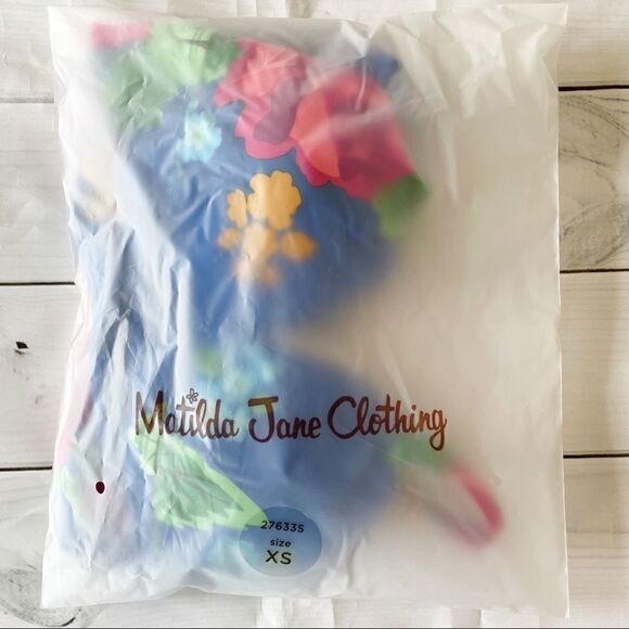 Matilda Jane Floral Tankini Swim Top - Size- XS - Picture 6 of 10